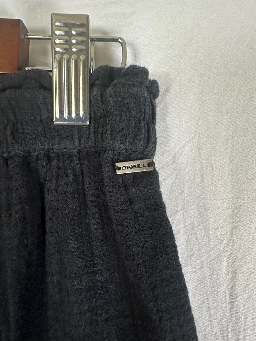 O'Neill Black Relaxed-Waist Women's Jogger Pants - Picture 4 of 6